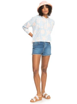 Roxy Fire Away High - Denim-Shorts Für Frauen -Modereich Geschaft erjds03308 roxyw bmtw frt9