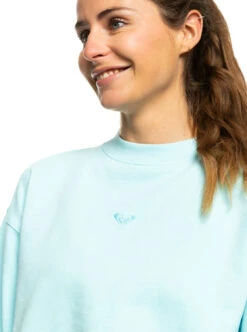 Roxy Essential Energy - Sweatshirt Für Frauen -Modereich Geschaft erjft04670 roxyw bhk0 frt3