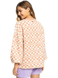 Roxy Kindred Souls - Übergroßes Sweatshirt Für Frauen -Modereich Geschaft erjft04675 roxyw wbk8 bck1