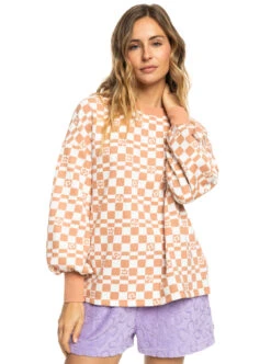 Roxy Kindred Souls - Übergroßes Sweatshirt Für Frauen