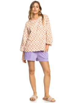 Roxy Kindred Souls - Übergroßes Sweatshirt Für Frauen -Modereich Geschaft erjft04675 roxyw wbk8 frt9