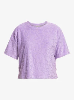 Roxy Getaway Time - Frottee-T-Shirt Für Frauen -Modereich Geschaft erjft04699 roxyv png0 frt1