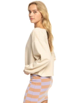Roxy Next Set - Slouchy-Sweatshirt Für Frauen -Modereich Geschaft erjft04701 roxyw teh0 frt2