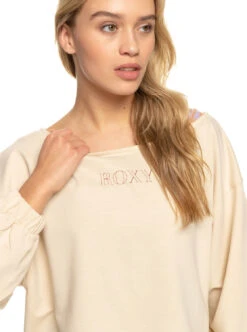 Roxy Next Set - Slouchy-Sweatshirt Für Frauen -Modereich Geschaft erjft04701 roxyw teh0 frt3
