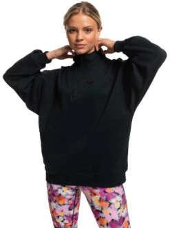 Roxy Essential Energy - Sweatshirt Mit Halbreißverschluss Für Frauen
