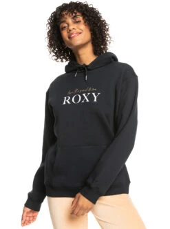 Roxy Surf Stoked Brushed - Kapuzenpulli Für Frauen -Modereich Geschaft erjft04740 roxyw kvj0 frt1