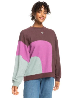 Roxy Happy Daize - Sweatshirt Für Frauen -Modereich Geschaft erjft04752 roxyw rsy0 frt1
