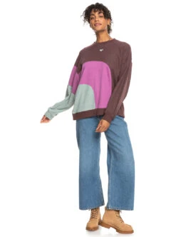 Roxy Happy Daize - Sweatshirt Für Frauen -Modereich Geschaft erjft04752 roxyw rsy0 frt9