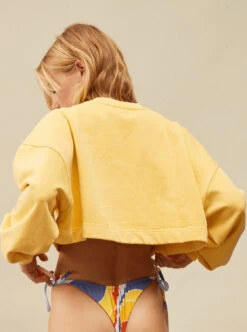 Roxy Surf Safari - Sweatshirt Für Frauen -Modereich Geschaft erjft04758 roxym ymj0 bck1