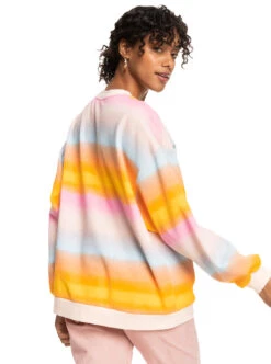Roxy Brilliant Sky - Sweatshirt Für Frauen -Modereich Geschaft erjft04760 roxyw mfr6 bck1