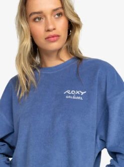 Roxy X Grl Swirl Cropped - Sweatshirt Für Frauen -Modereich Geschaft erjft04778 roxyw bmy0 frt3