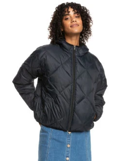 Roxy Wind Swept - Leichte, Wattierte Jacke Für Frauen -Modereich Geschaft erjjk03571 roxyw kvj0 frt1 1