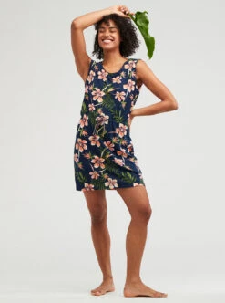 Roxy Surfs Up Printed - Jersey-Kleid Für Frauen