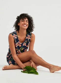 Roxy Surfs Up Printed - Jersey-Kleid Für Frauen -Modereich Geschaft erjkd03422 roxym bsp6 frt10