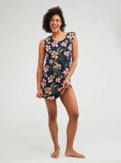 Roxy Surfs Up Printed - Jersey-Kleid Für Frauen -Modereich Geschaft erjkd03422 roxym bsp6 frt9