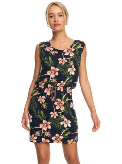 Roxy Surfs Up Printed - Jersey-Kleid Für Frauen -Modereich Geschaft erjkd03422 roxyw bsp6 frt1