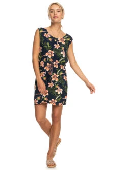 Roxy Surfs Up Printed - Jersey-Kleid Für Frauen -Modereich Geschaft erjkd03422 roxyw bsp6 frt9