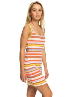 Roxy Surf.Kind.Kate. - Rippstrickkleid Für Frauen -Modereich Geschaft erjkd03428 roxyw nle3 frt2