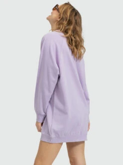 Roxy Breaking Waves - Sweatshirt-Kleid Für Frauen -Modereich Geschaft erjkd03432 roxyw png0 bck1