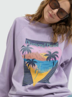 Roxy Breaking Waves - Sweatshirt-Kleid Für Frauen -Modereich Geschaft erjkd03432 roxyw png0 frt3