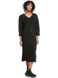 Roxy Winter Escape - Pulloverkleid Für Frauen -Modereich Geschaft erjkd03449 roxyw kvj0 frt1