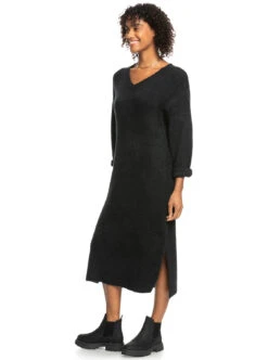 Roxy Winter Escape - Pulloverkleid Für Frauen -Modereich Geschaft erjkd03449 roxyw kvj0 frt2