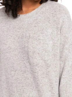 Roxy Casual Vibe Crew - Longsleeve Für Frauen -Modereich Geschaft erjkt03948 roxyw sgrh frt3