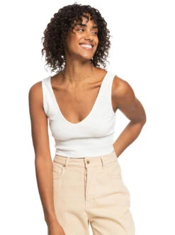 Roxy Time To Move - Rippstrick-Trägertop Für Frauen -Modereich Geschaft erjkt03966 roxyw wbk0 frt1 1