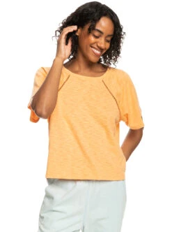 Roxy Time On My Side - Kurzärmliges Oberteil Für Frauen