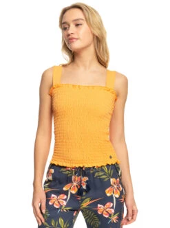 Roxy Postcard To Home - Gesmoktes Oberteil Für Frauen