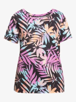 Roxy Signature Moves - Funktions-T-Shirt Für Frauen -Modereich Geschaft erjkt04007 roxyv kvj4 frt1