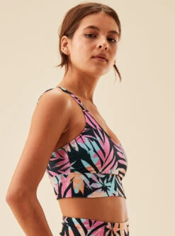 Roxy Heart Into It Elongated PT - Sport-BH Für Frauen -Modereich Geschaft erjkt04011 roxym kvj4 frt2