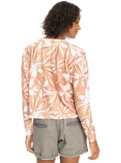 Roxy Current Mood - Langarm-Rippstrick-Top Für Frauen -Modereich Geschaft erjkt04013 roxyw ckl6 bck1