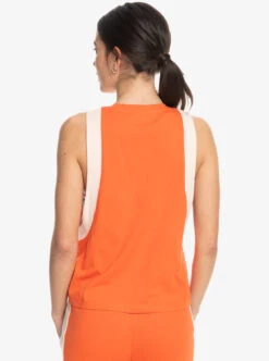 Roxy Essential Energy - Ärmelloses Trainings-Oberteil Für Frauen -Modereich Geschaft erjkt04051 roxyw nme0 bck1