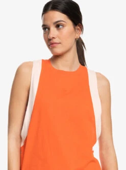 Roxy Essential Energy - Ärmelloses Trainings-Oberteil Für Frauen -Modereich Geschaft erjkt04051 roxyw nme0 frt3