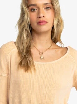 Roxy Boho Mind - Langärmliges Oberteil Mit Waffelstrick Für Frauen -Modereich Geschaft erjkt04063 roxyw clp0 frt3