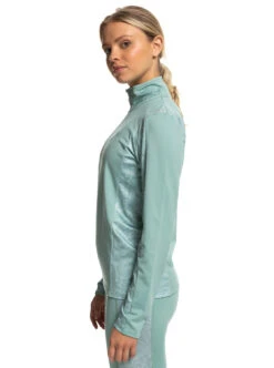 Roxy Waves Of Warmth Brushed - Funktionelles, Langärmliges Thermo-Oberteil Für Frauen -Modereich Geschaft erjkt04068 roxyw bhb6 frt3