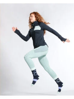 Roxy Waves Of Warmth Waffle - Funktionelles, Langärmliges Thermo-Oberteil Für Frauen -Modereich Geschaft erjkt04069 roxym kvj0 bck2