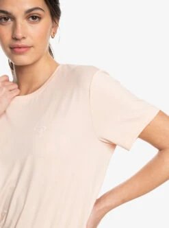 Roxy Signature Moves Round Tale - Funktions-T-Shirt Für Frauen -Modereich Geschaft erjkt04070 roxyw nds0 frt3