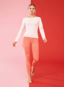 Roxy Naturally Active Low Cut Back - Langärmliges Trainings-Oberteil Für Frauen -Modereich Geschaft erjkt04071 roxym nds0 frt2