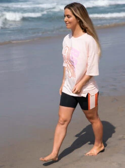 Roxy Essential Energy - Übergroßes Sport-T-Shirt Für Frauen -Modereich Geschaft erjkt04077 roxyl nds0 frt9