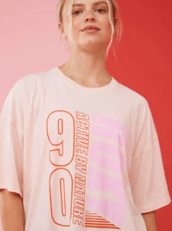 Roxy Essential Energy - Übergroßes Sport-T-Shirt Für Frauen -Modereich Geschaft erjkt04077 roxym nds0 bck2