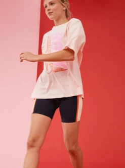 Roxy Essential Energy - Übergroßes Sport-T-Shirt Für Frauen -Modereich Geschaft erjkt04077 roxym nds0 bck3