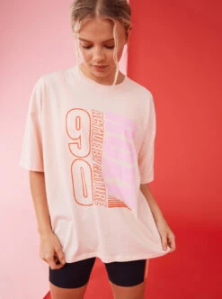 Roxy Essential Energy - Übergroßes Sport-T-Shirt Für Frauen -Modereich Geschaft erjkt04077 roxym nds0 frt1