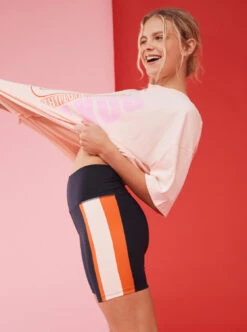 Roxy Essential Energy - Übergroßes Sport-T-Shirt Für Frauen -Modereich Geschaft erjkt04077 roxym nds0 frt2