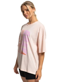 Roxy Essential Energy - Übergroßes Sport-T-Shirt Für Frauen -Modereich Geschaft erjkt04077 roxyw nds0 frt2
