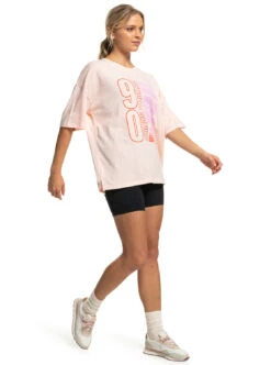 Roxy Essential Energy - Übergroßes Sport-T-Shirt Für Frauen -Modereich Geschaft erjkt04077 roxyw nds0 frt9