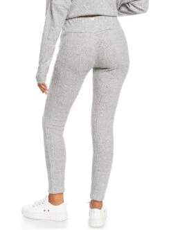 Roxy Lazy Day - Superweiche Rippstrick-Leggings Für Frauen -Modereich Geschaft erjnp03447 roxyw sgrh bck1
