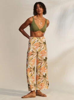 Roxy Midnight Avenue - Leichte Hose Für Frauen -Modereich Geschaft erjnp03484 roxym wbk6 frt9