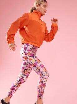 Roxy Heart Into It Ankle PT - Funktionelle Leggings Für Frauen -Modereich Geschaft erjnp03492 roxym nme7 bck3